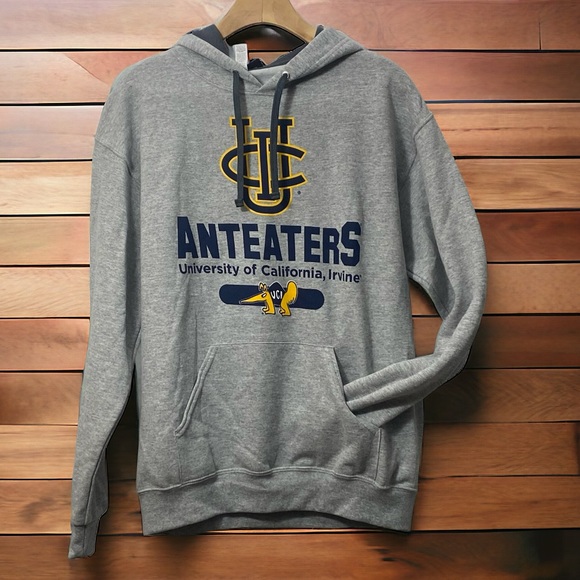 University of Irvine UCI Anteaters Pullover Hoodie Sweatshirt Medium NEW w/ Tag - Picture 1 of 11